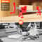 Wood Gluing Pipe Clamps Set Heavy Duty Cast Iron Woodworking Clamps 3