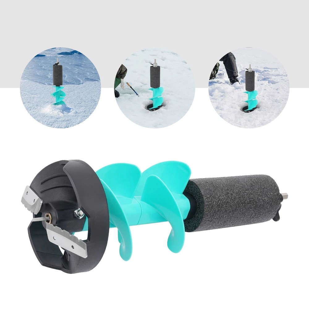 Ice Drill Auger Replacement Bit Durable Ice Fishing Auger Part 8