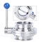 Tri Clamp Butterfly Valve Sanitary Butterfly Valve In Stainless Steel Clover Clamp Design 0