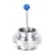 Tri Clamp Butterfly Valve Sanitary Butterfly Valve In Stainless Steel Clover Clamp Design 1