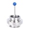 Tri Clamp Butterfly Valve Sanitary Butterfly Valve In Stainless Steel Clover Clamp Design 1