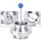 Tri Clamp Butterfly Valve Sanitary Butterfly Valve In Stainless Steel Clover Clamp Design 10