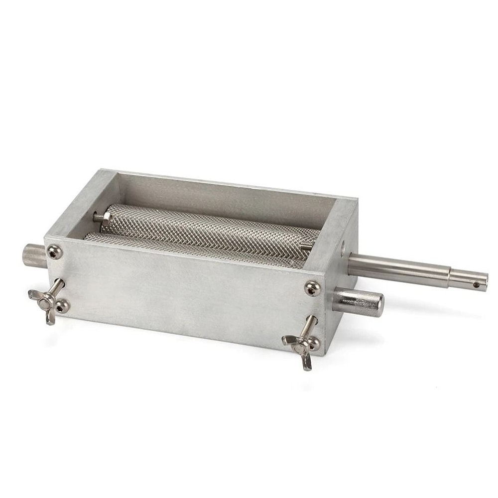 Malt Crusher Grain Mill Manual Barley Grinder For Homebrew Beer Wine Making 3