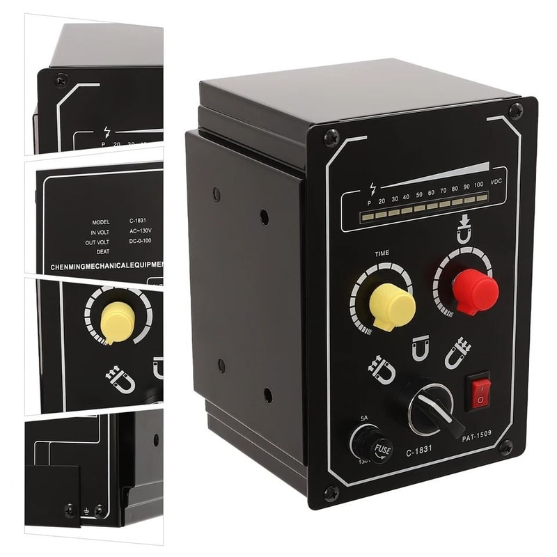 Electro Magnetic Chuck Controller Adjustable DC Magnetic Force For Precision Machining 2