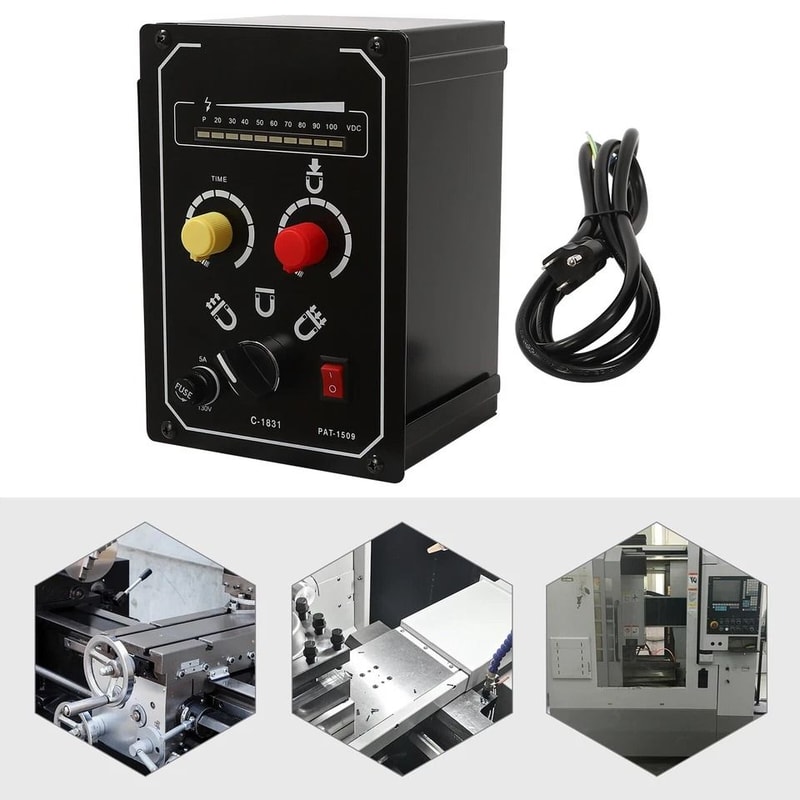 Electro Magnetic Chuck Controller Adjustable DC Magnetic Force For Precision Machining 3