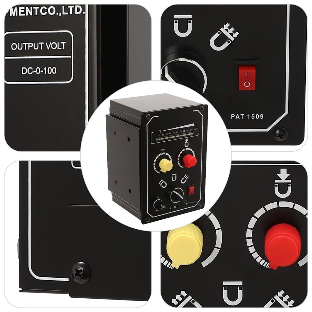 Electro Magnetic Chuck Controller Adjustable DC Magnetic Force For Precision Machining 7