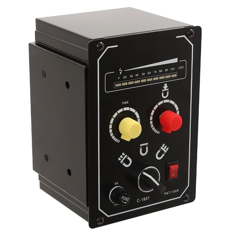 Electro Magnetic Chuck Controller Adjustable DC Magnetic Force For Precision Machining 0