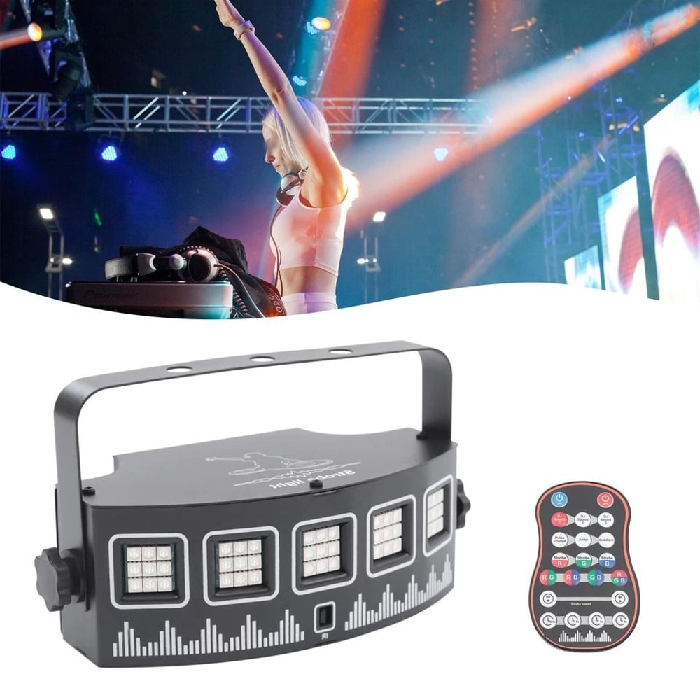 LED Stage Light Projector Disco DJ Laser Lighting For Parties Events 2