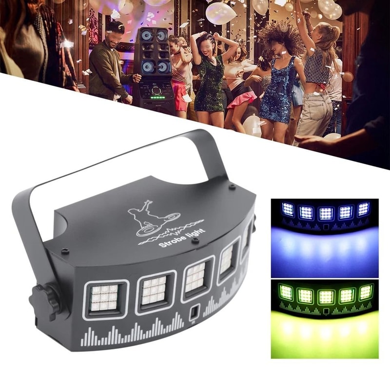 LED Stage Light Projector Disco DJ Laser Lighting For Parties Events 4