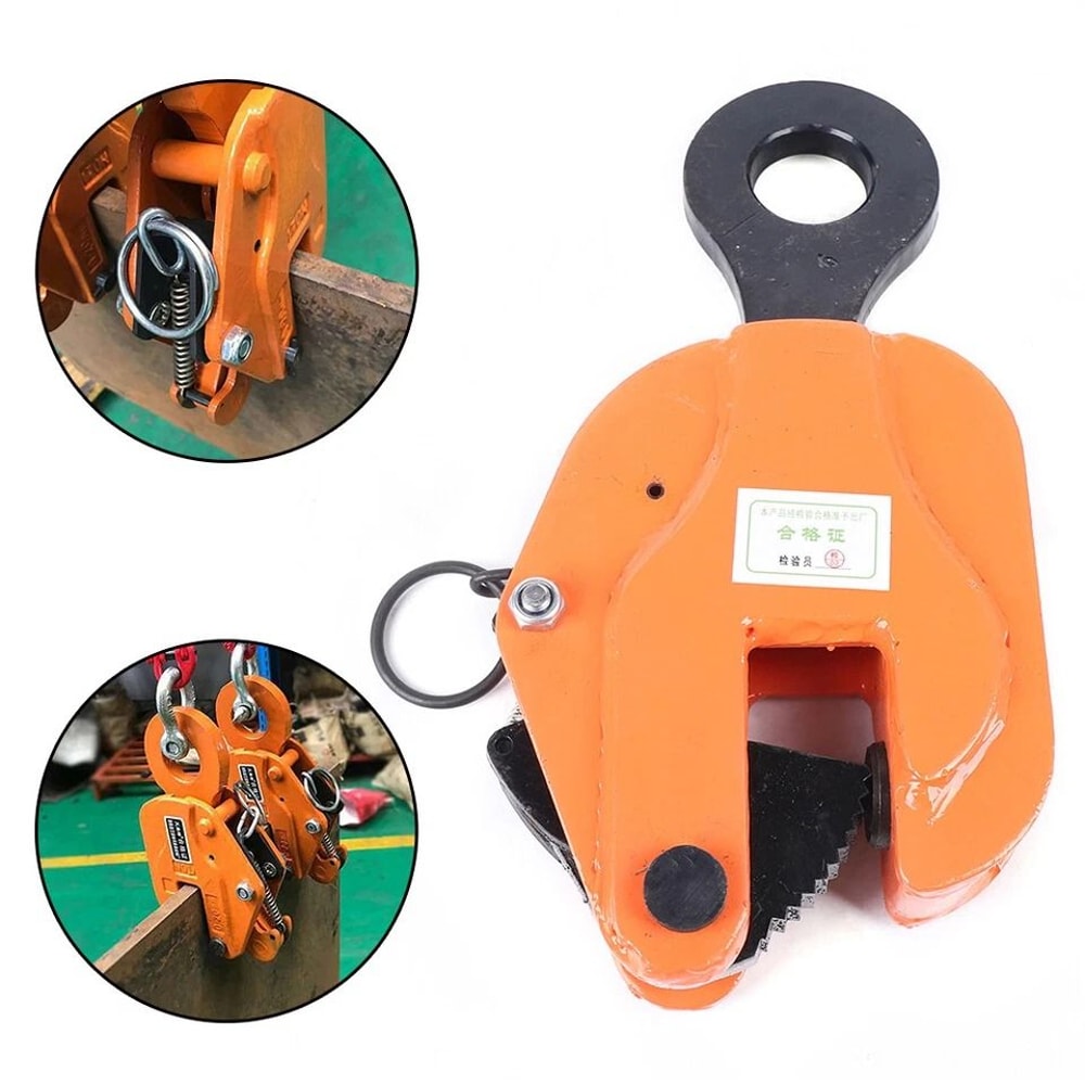 Heavy Duty Industrial Steel Plate Lifting Clamp Vertical Sheet Metal Lifting Clamp 2