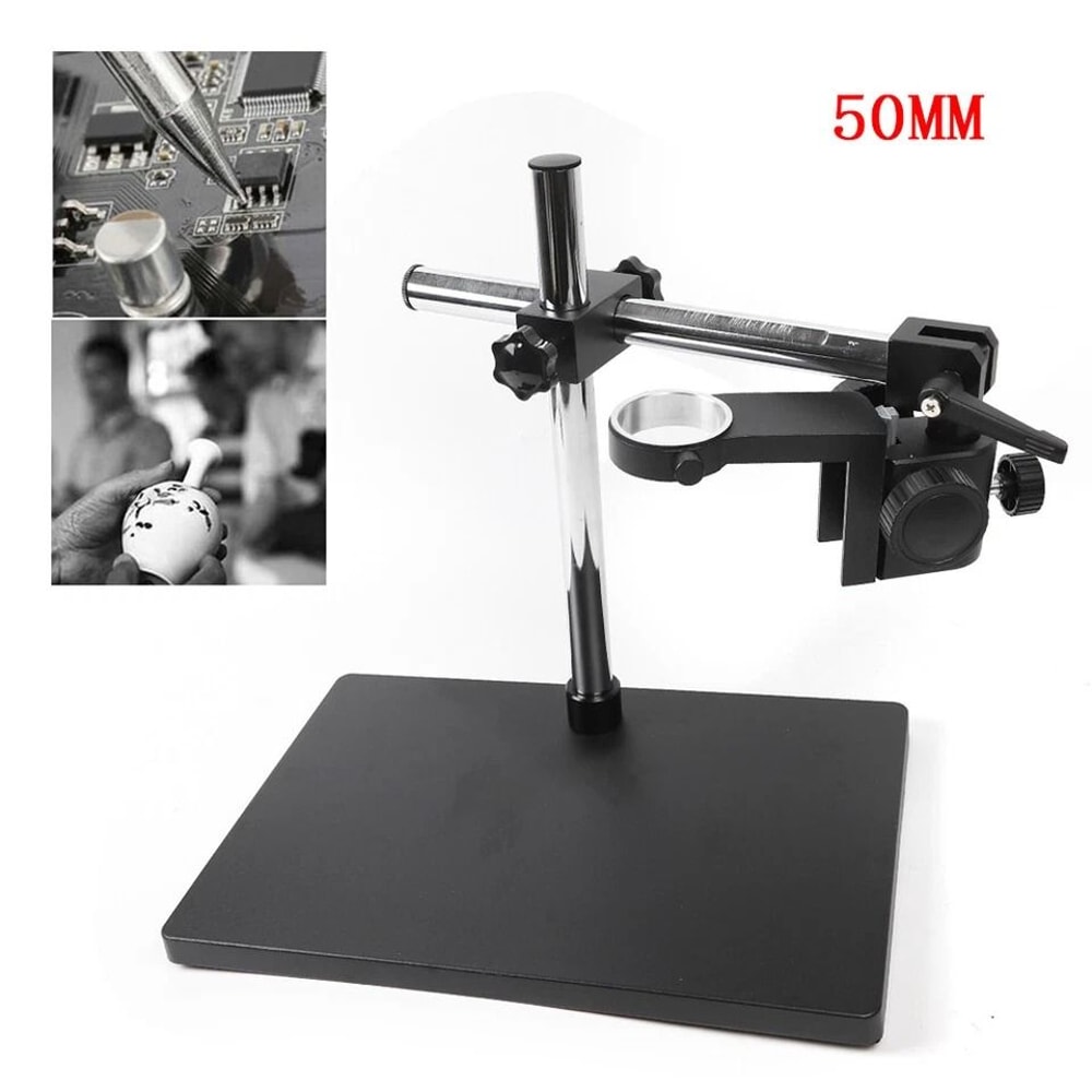 Adjustable Microscope Boom Stand Heavy Duty Large Stereo Arm Table Stand Holder 1