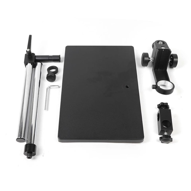 Adjustable Microscope Boom Stand Heavy Duty Large Stereo Arm Table Stand Holder 3