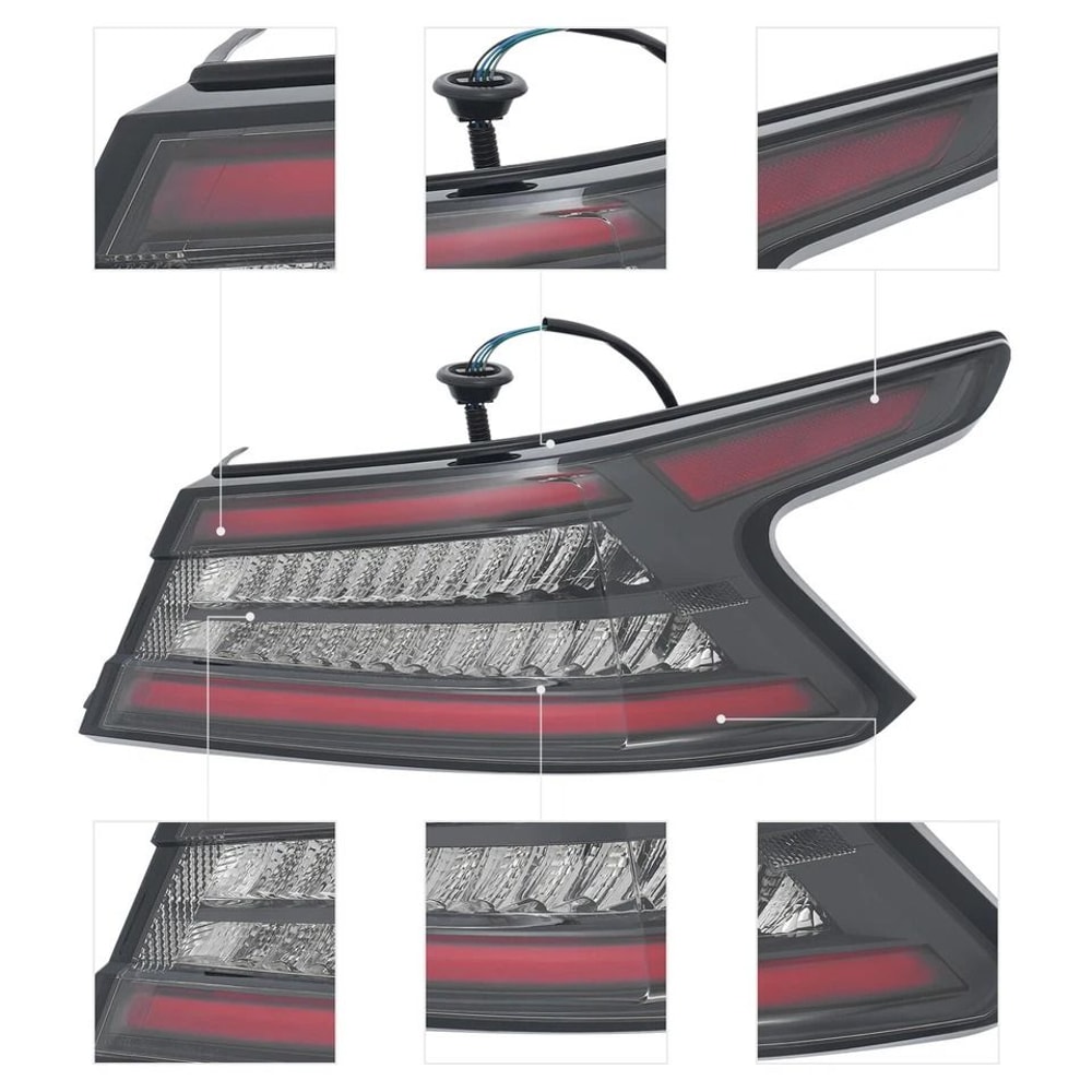 LED Tail Light Rear Brake Lamp Passenger Outer Side 2