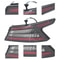 LED Tail Light Rear Brake Lamp Passenger Outer Side 2