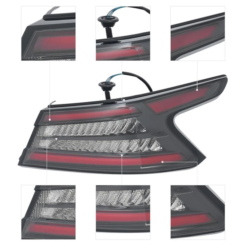 LED Tail Light Rear Brake Lamp Passenger Outer Side 2