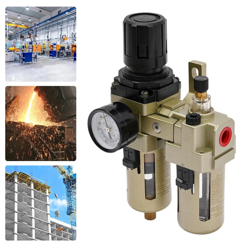Air Compressor Oil Filter Water Separator Trap Regulator For Smooth Performance 13
