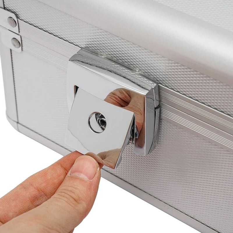 Premium Aluminum Watch Display Briefcase Watch Storage Case Organizer 4