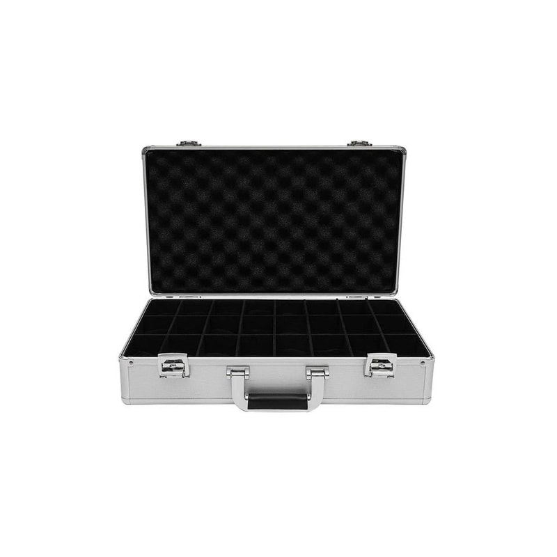 Premium Aluminum Watch Display Briefcase Watch Storage Case Organizer 7
