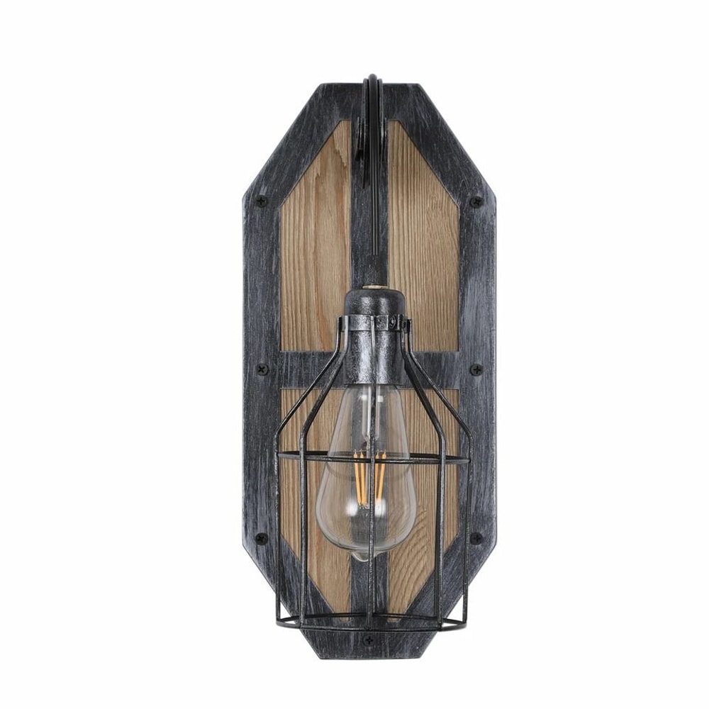 Farmhouse Wall Light Fixture Sconce Vintage Industrial Rustic Metal Wall Lamp 10