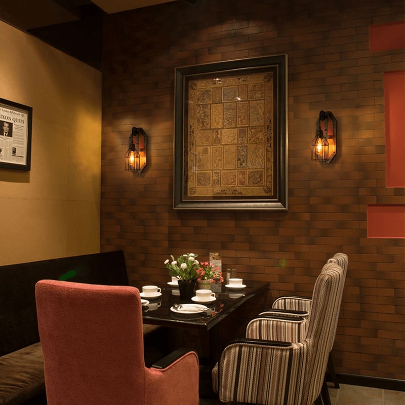 Farmhouse Wall Light Fixture Sconce Vintage Industrial Rustic Metal Wall Lamp 14