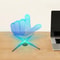 LED Hologram Fan Display Projector With Remote High Impact Visual Advertising 0
