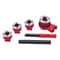 Pipe Threader Set With Handle Ratchet And Dies For Pipe Threading 0