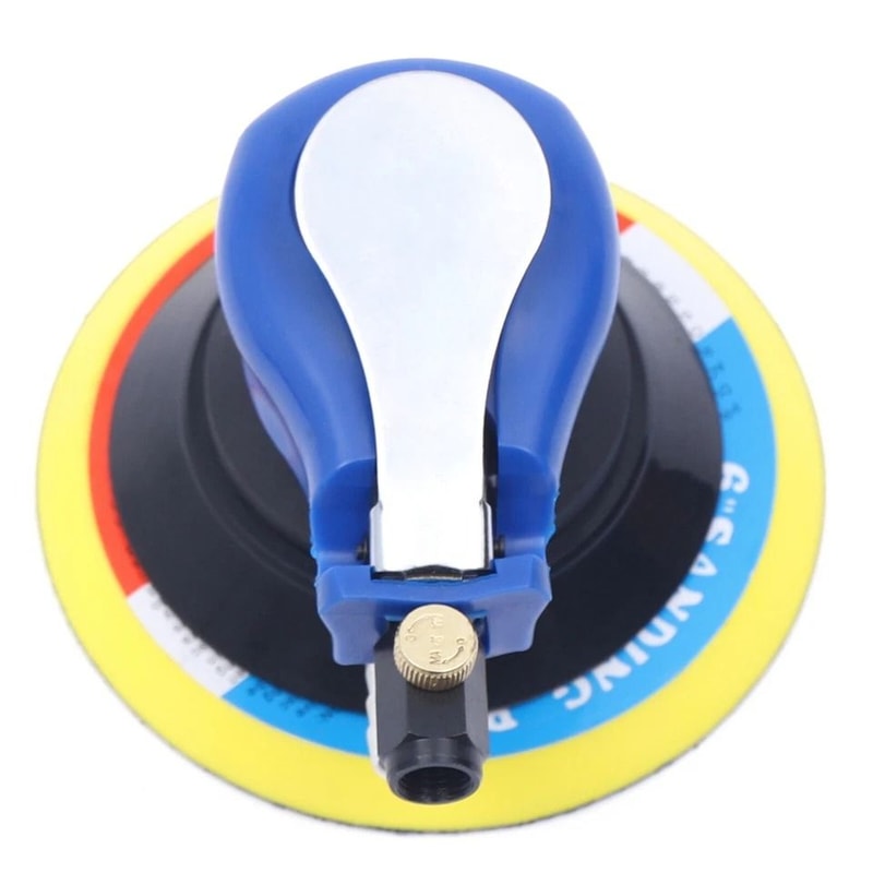 Random Orbital Sander Air Palm Pneumatic DA Auto Body Sanding Tool 6