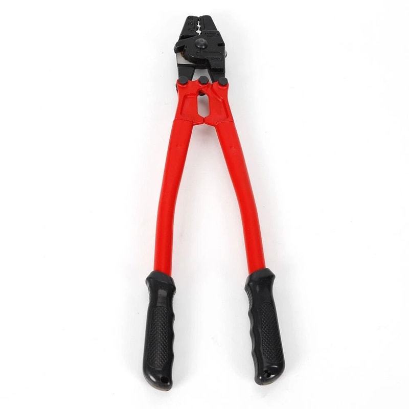 Heavy Duty Hand Swager Crimper For Wire Rope And Cable 6