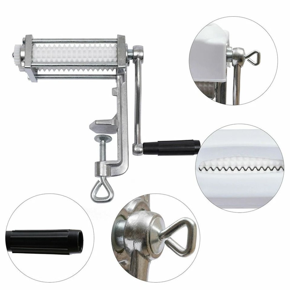 Manual Meat Tenderizer Hand Crank Steak Cuber Machine For Home Kitchen And Butcher Prep 8