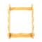 Tier Bamboo Wall Mount Sword Display Rack For Katanas And Collectibles 3