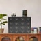 Drawer Apothecary Cabinet Herb Storage Box Wooden Desk Organizer 3