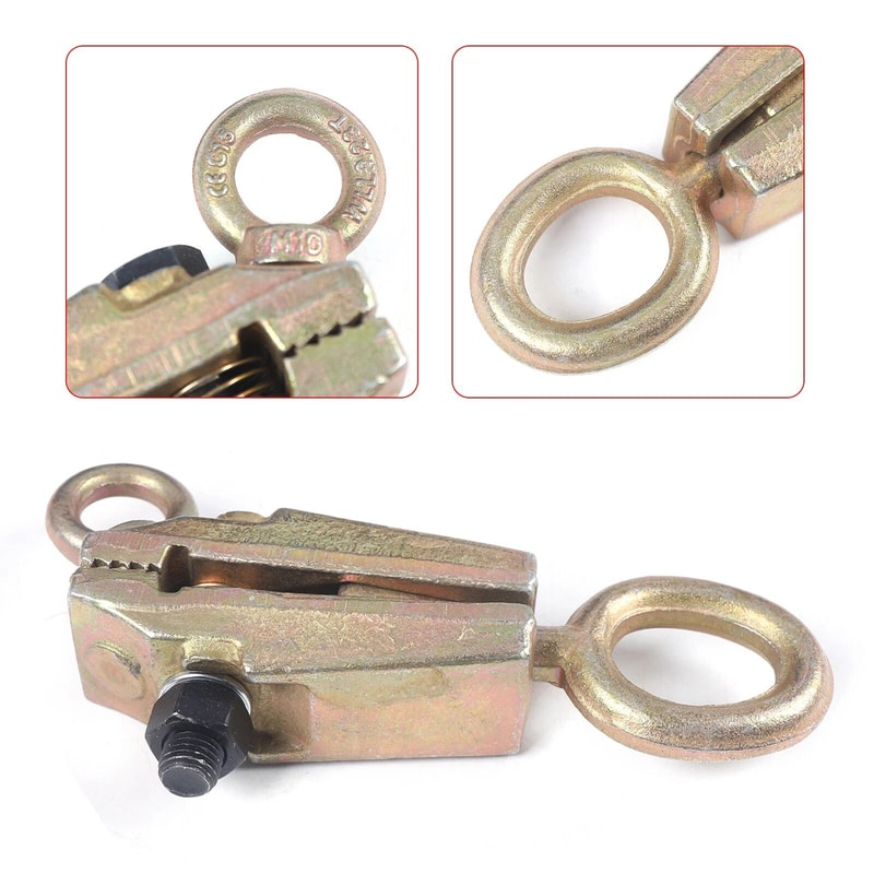 Auto Body Pull Clamp Self Tightening Frame Repair Tool For Straight And Top Pulls 8