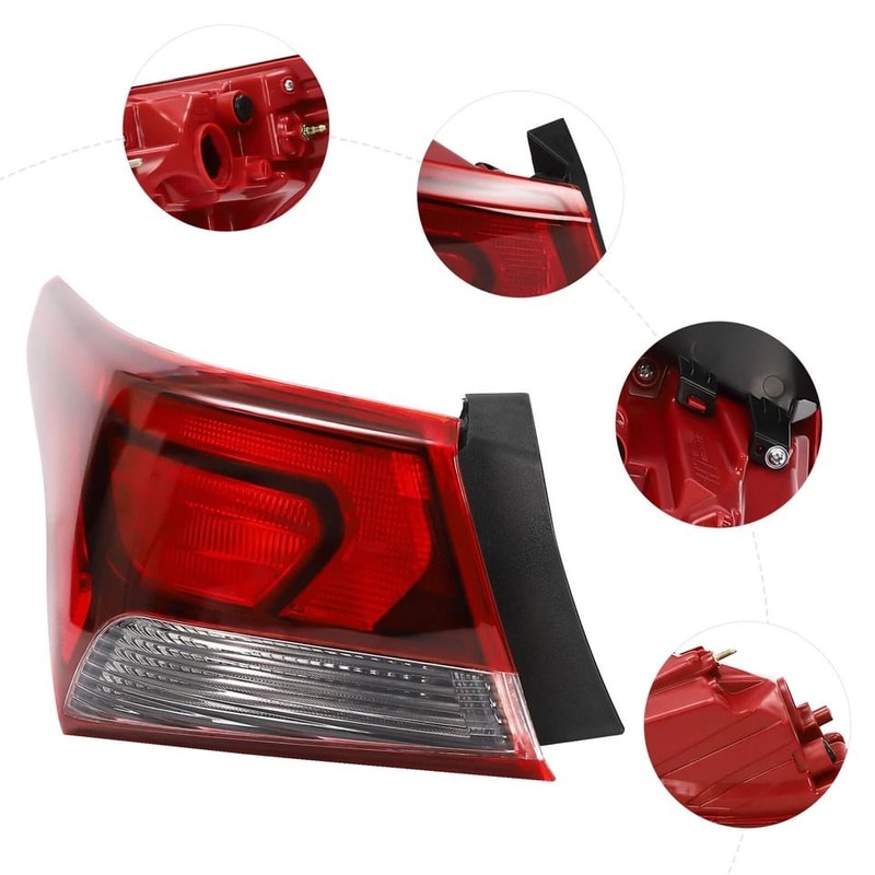 Hyundai Accent Tail Light Left Driver Side Rear Lamp 1