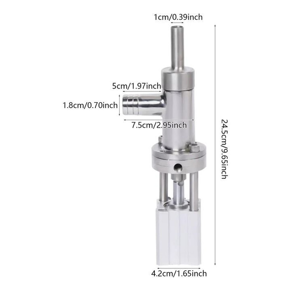 Stainless Steel Filling Nozzle Head For Liquid Paste Filler 1
