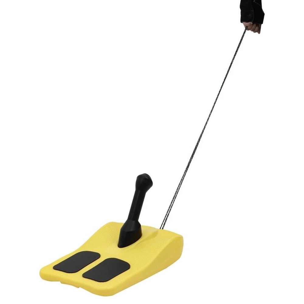 Portable Snow Sled Board With Handle For Kids Winter Fun 2