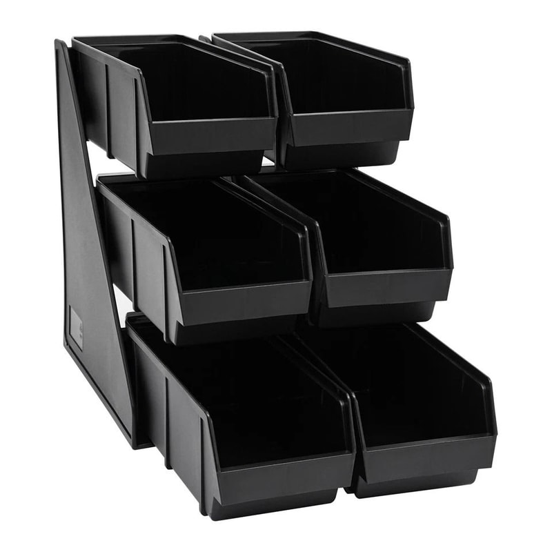 Compartment Countertop Organizer And Condiment Dispenser 5