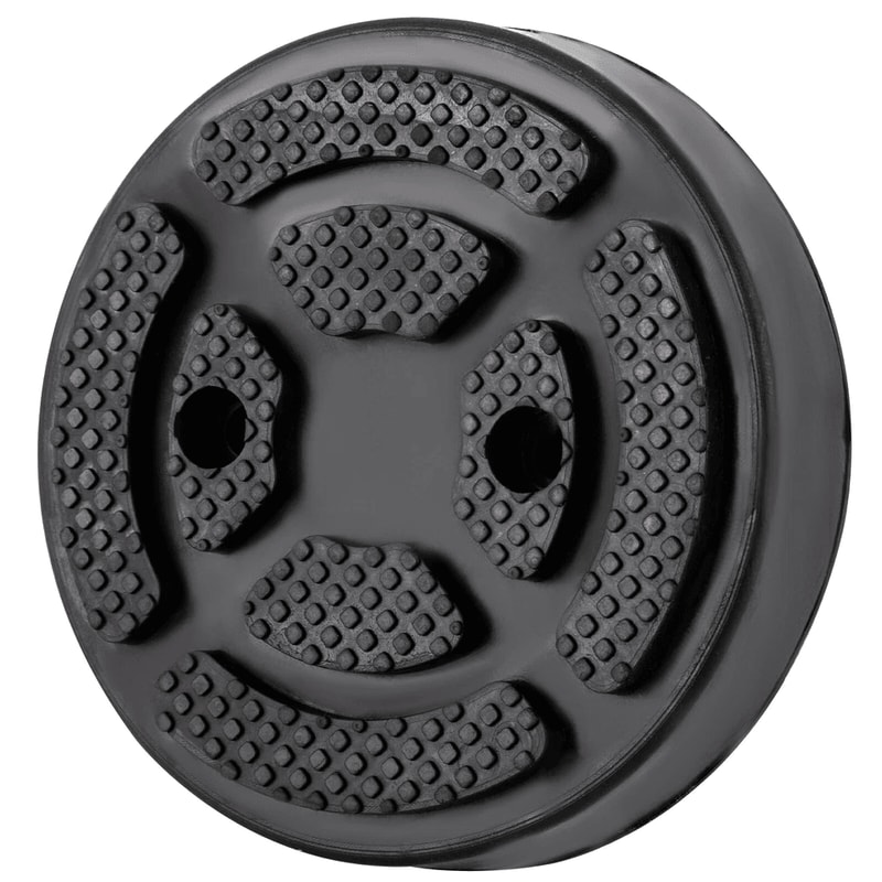Round Rubber Jack Pads For Car Lift Arms And Auto Jacking Support 3