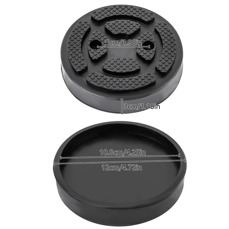 Round Rubber Jack Pads For Car Lift Arms And Auto Jacking Support 6