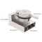 Commercial Waffle Cone Maker Stainless Steel Ice Cream Cone Machine 6