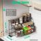 Pull Down Spice Rack Organizer For Cabinet Kitchen Storage 6