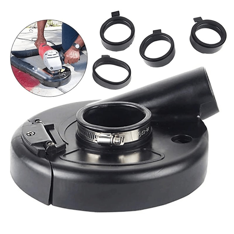 Angle Grinder Dust Shroud With Dust Cover Collector 0