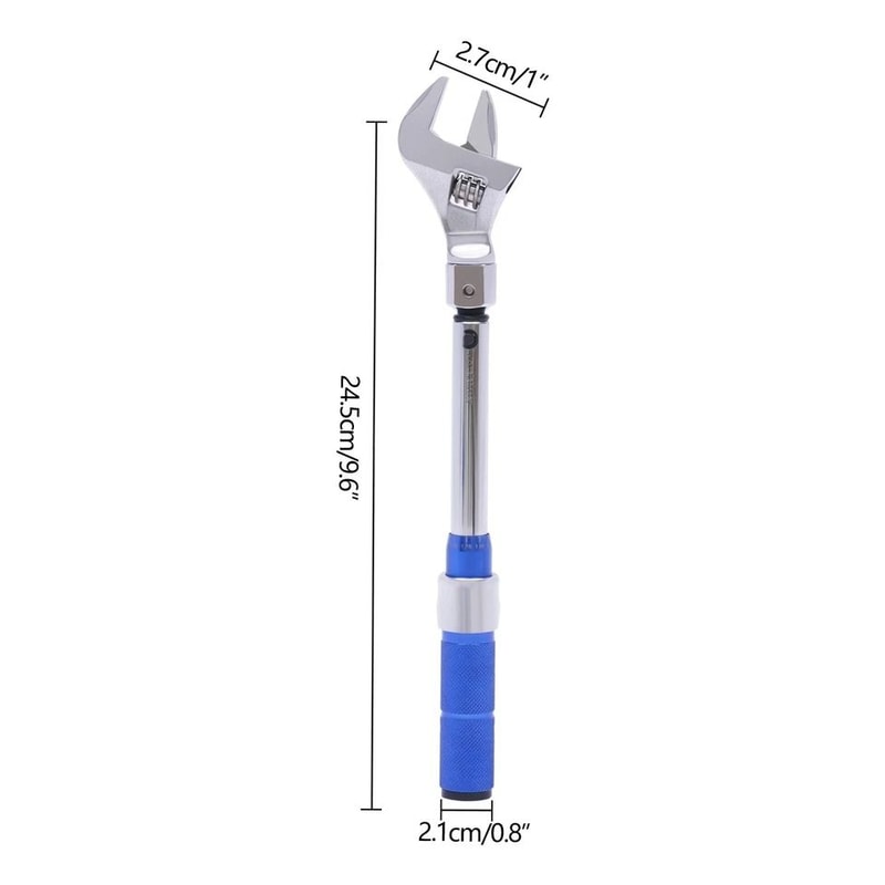 Adjustable Torque Wrench Open End Clicking Tool 6