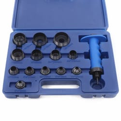 hollow punch tool set for leather gasket rubber hole cutting