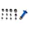 Hollow Punch Tool Set For Leather Gasket Rubber Hole Cutting 5