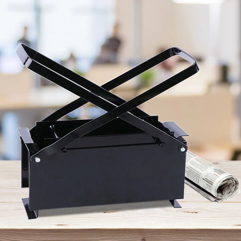 Heavy Duty Paper Log Briquette Maker For Eco Fire Brick Fuel 0