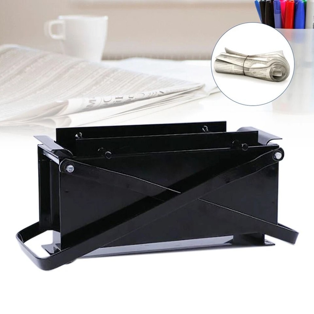 Heavy Duty Paper Log Briquette Maker For Eco Fire Brick Fuel 1