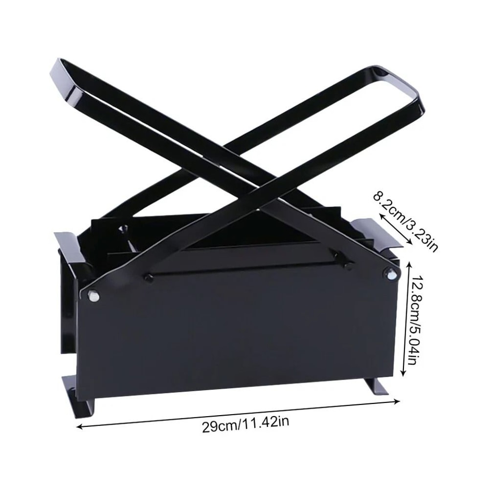 Heavy Duty Paper Log Briquette Maker For Eco Fire Brick Fuel 2