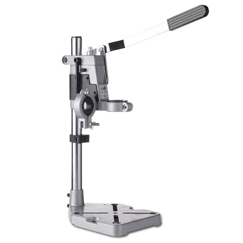 Portable Drill Press Stand With Adjustable Bench Drill Holder 2