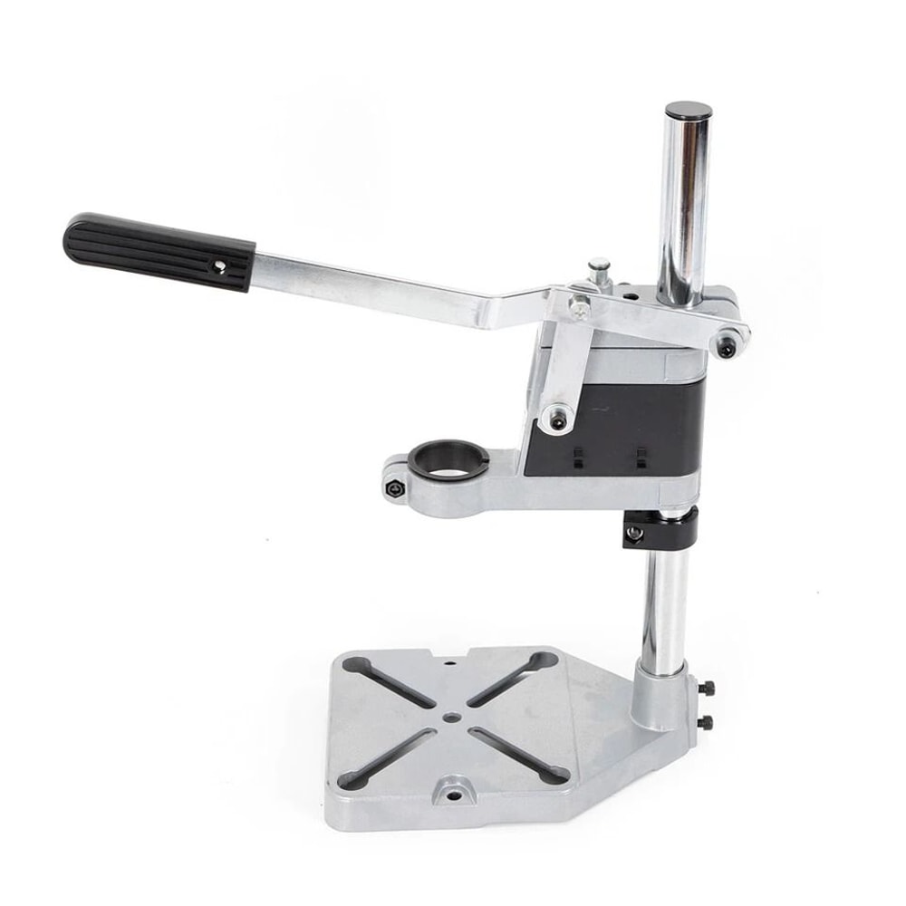 Portable Drill Press Stand With Adjustable Bench Drill Holder 5