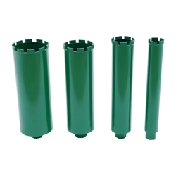 wet diamond core drill bit set for concrete brick and masonry